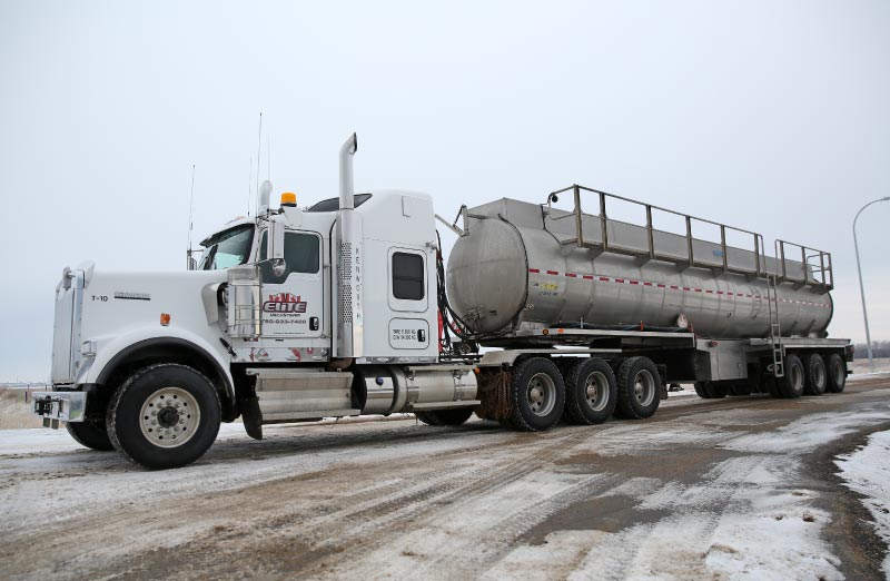 Elite Vac & Steam, Grande Prairie, AB, Tank Truck