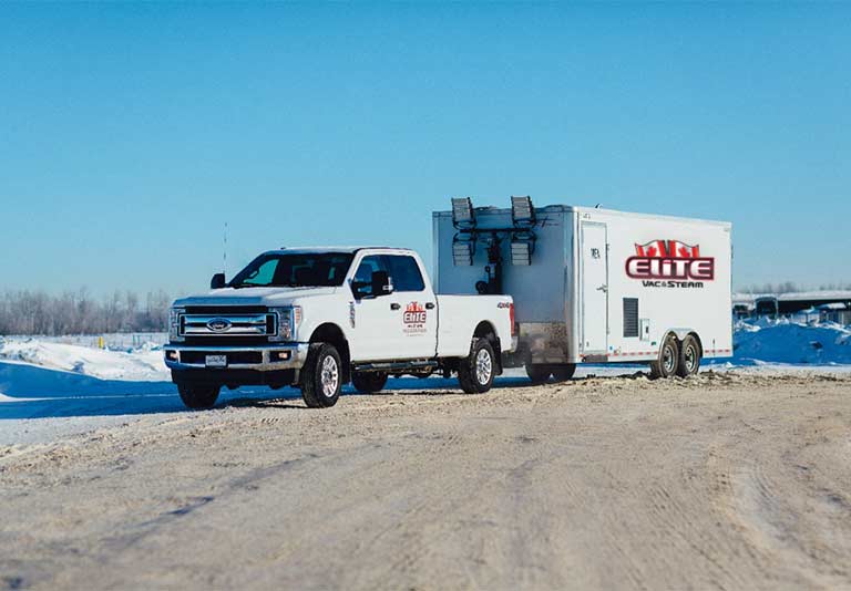 Elite Vac & Steam, Grande Prairie, AB, Power Generation Truck and Trailer